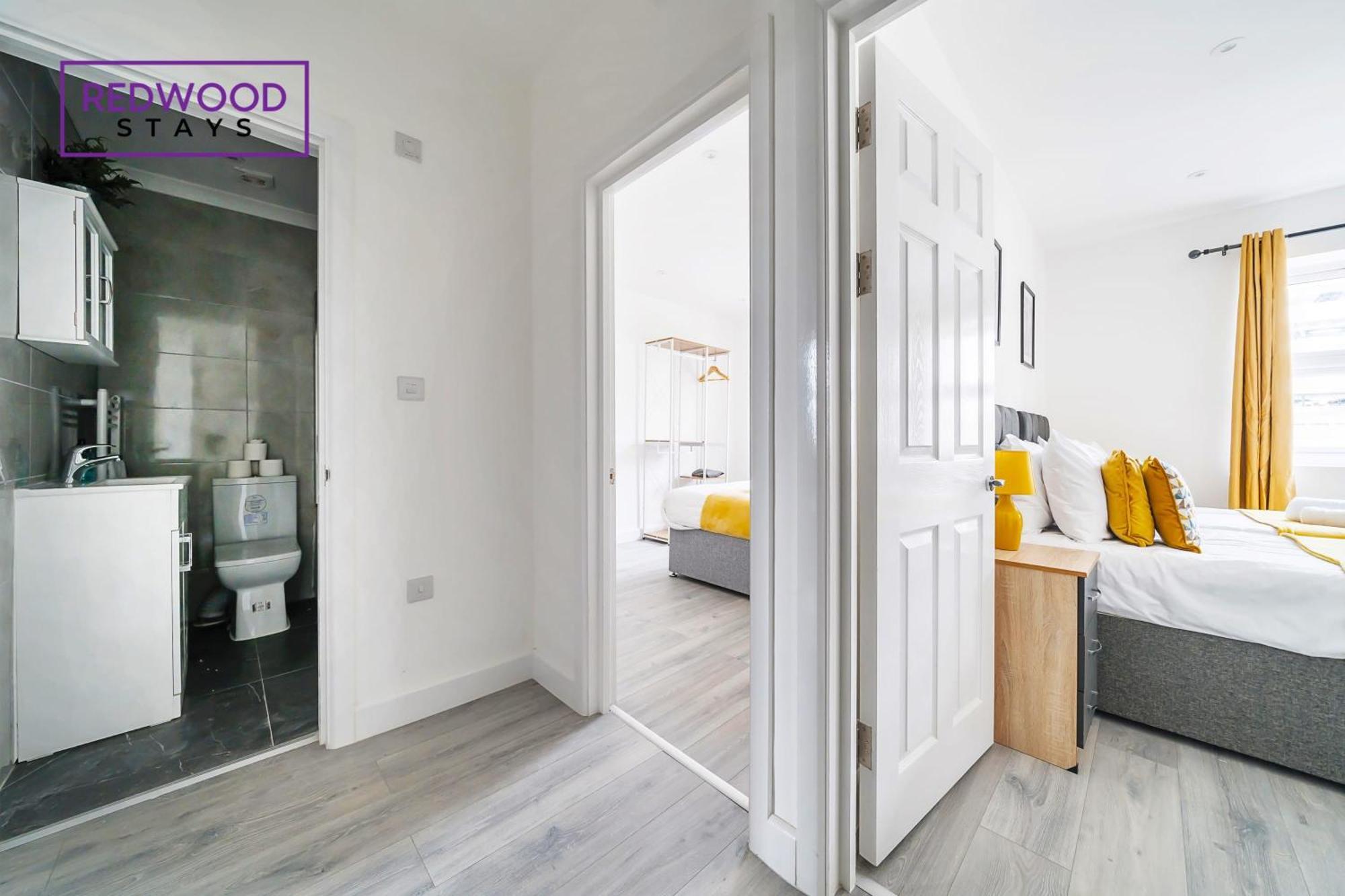 Brand New, 2 Bed 1 Bath, Modern Town Center Apartment, Free Wifi & Netflix By Redwood Stays الدرشوت المظهر الخارجي الصورة